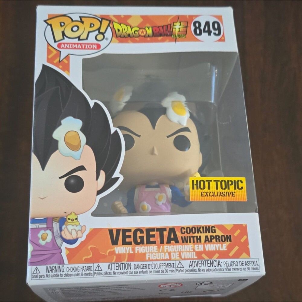 Funko Pop! Animation Dragon Ball Super Vegeta (Cooking w/ Apron) #849 Exclusive